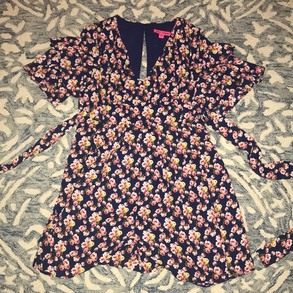 Betsey Johnson Floral Romper